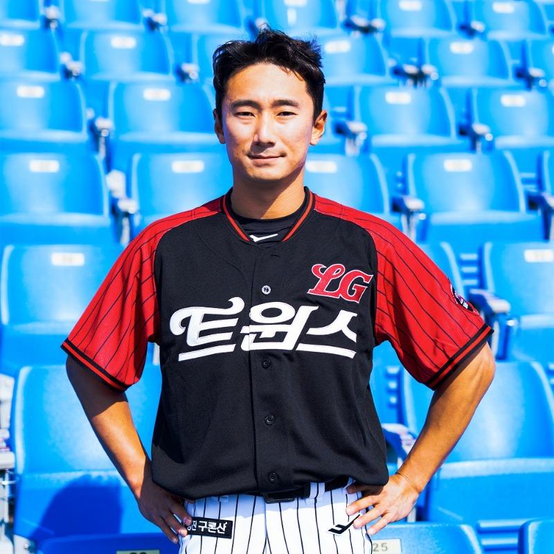 (★무료마킹)[LG트윈스] 아이코닉 유니폼 (BLACK)