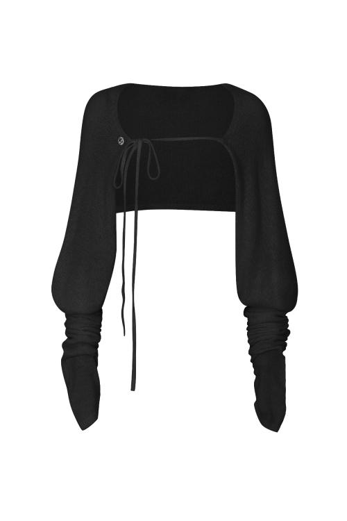 TULIP BOLERO black