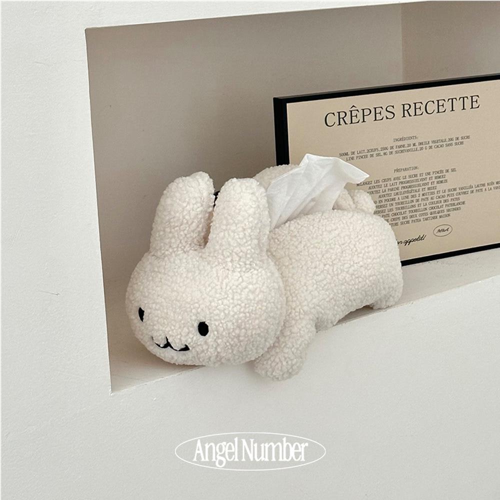 엔젤넘버 구름토끼 플러시 티슈케이스