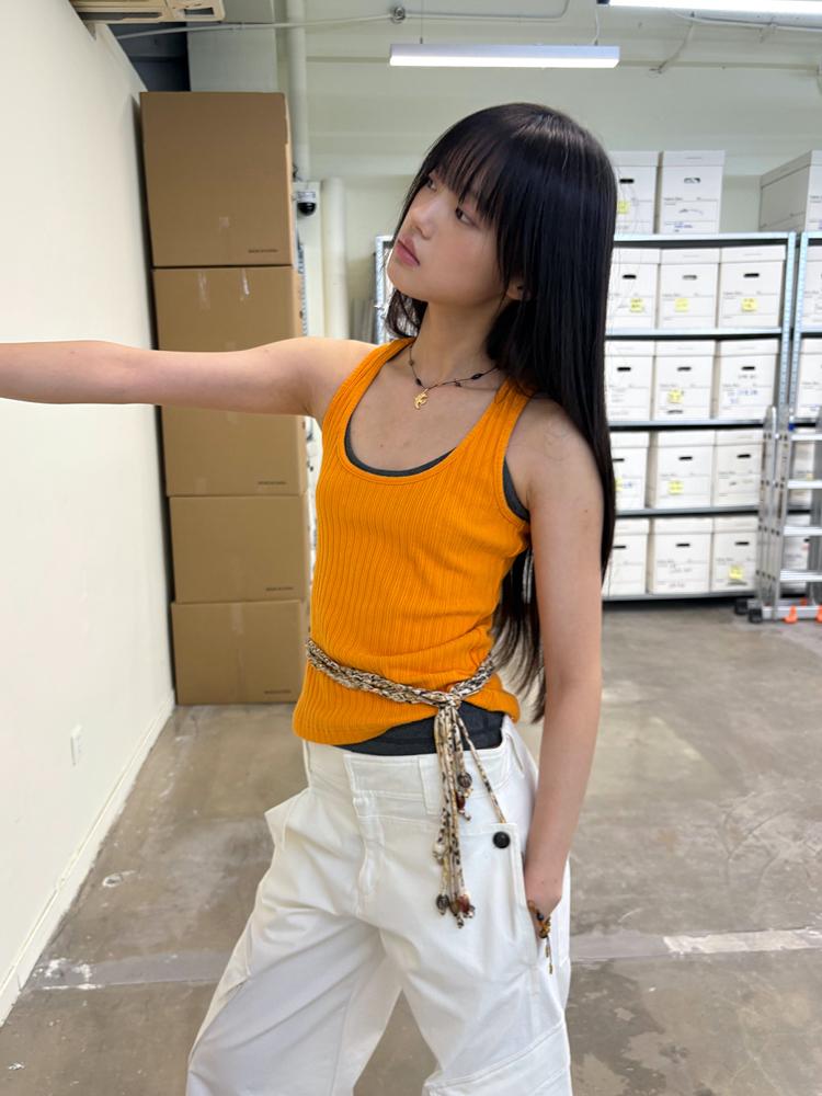 NEVERSEEZ Rough Basic Sleeveless