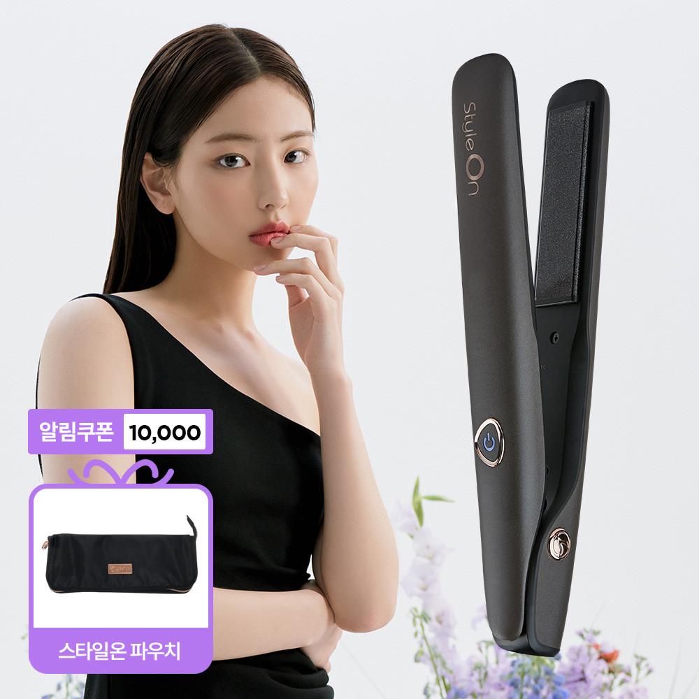 [JMW 본사직영] 스타일온 판고데기 무빙쿠션 오일코팅 매직기 차콜그레이 WS6001MA