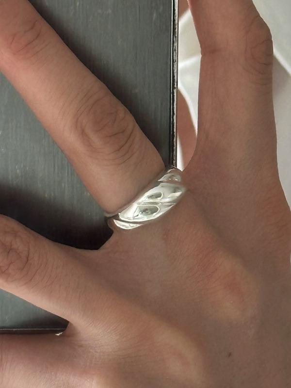 [silver 11,13 7/17 순차배송] Croissant ring