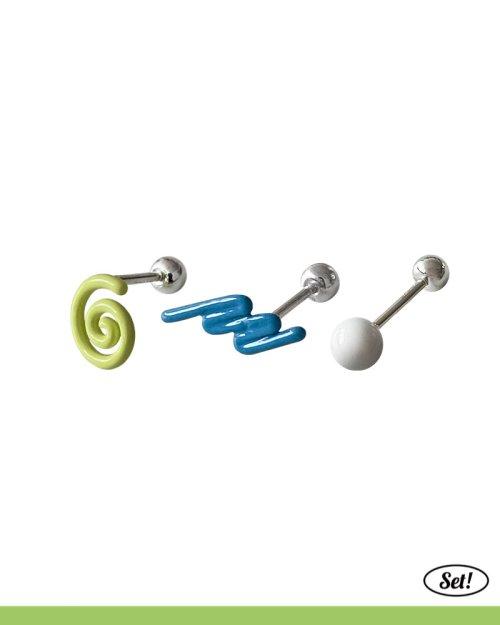 잇더즌매터(IT DOESN'T MATTER)  [C type] Fruit doodle piercing - 후기 | 무신사