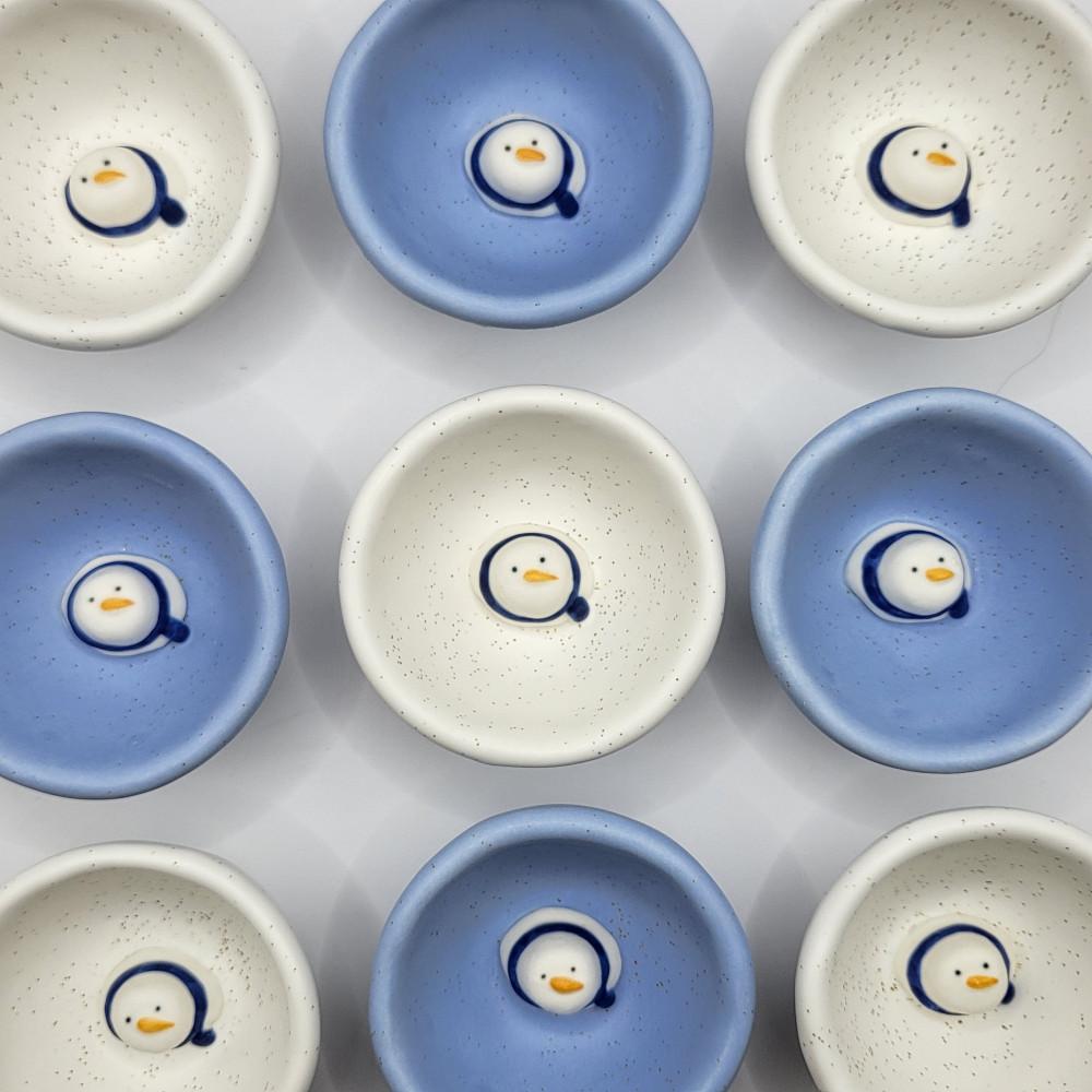 포근 눈사람 술잔 + 주병모음