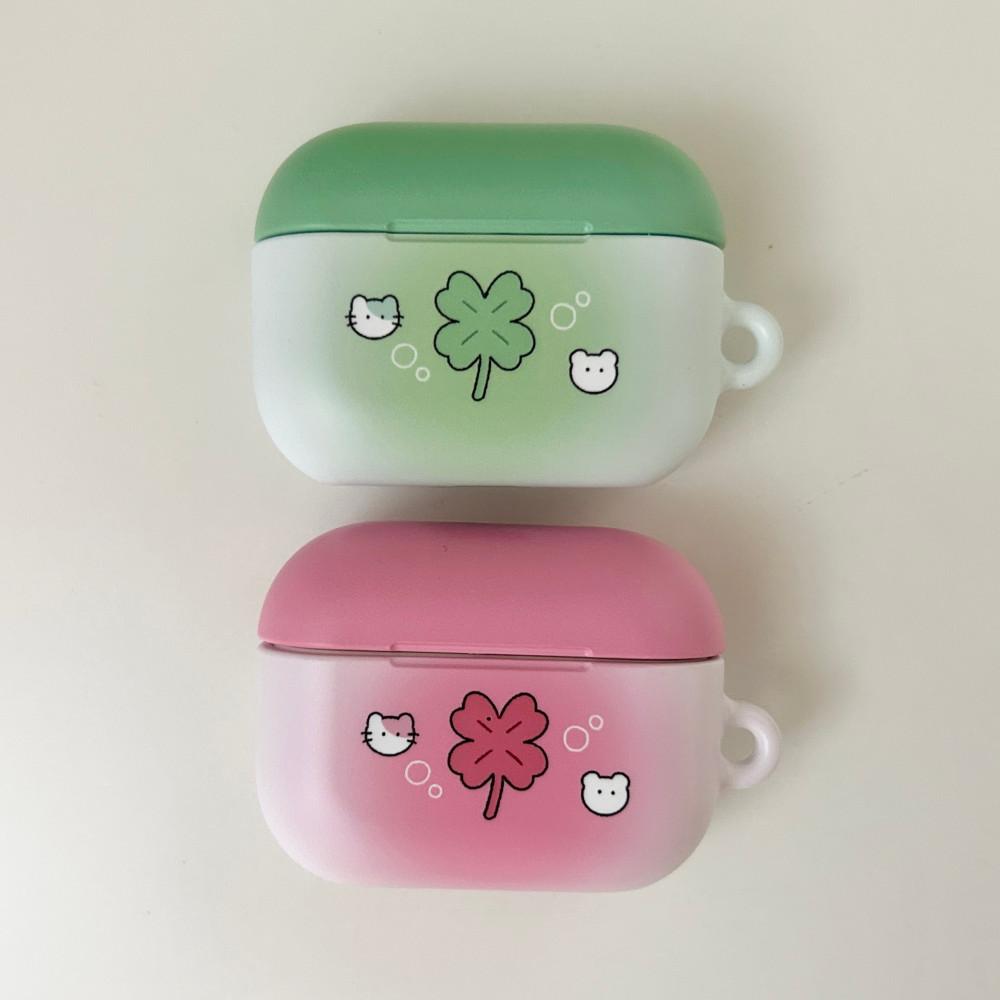 블러 클로버 에어팟케이스