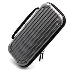 모모켓 캐리어 휴대용 하드 닌텐도 스위치용 파우치 그레이 + 클린파이버