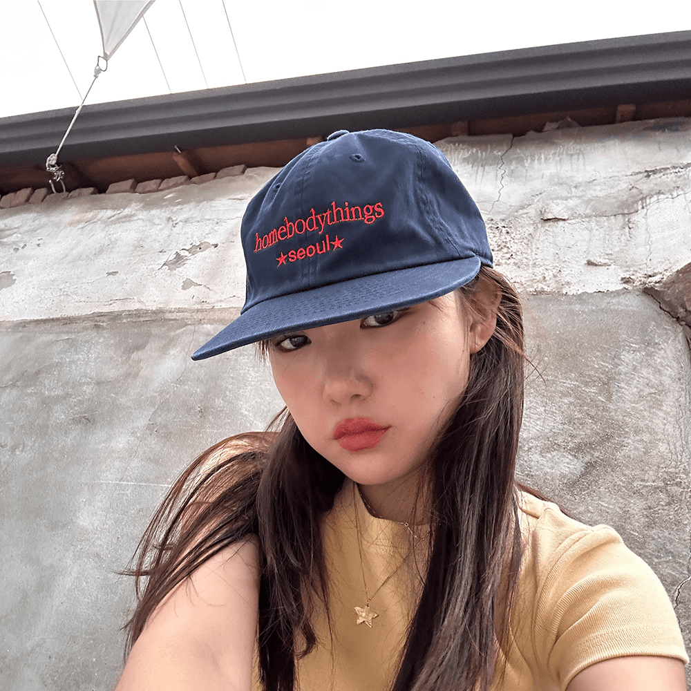 HOMEBODY SEOUL CAP(NAVY) [2024.06.14 예약 발송]