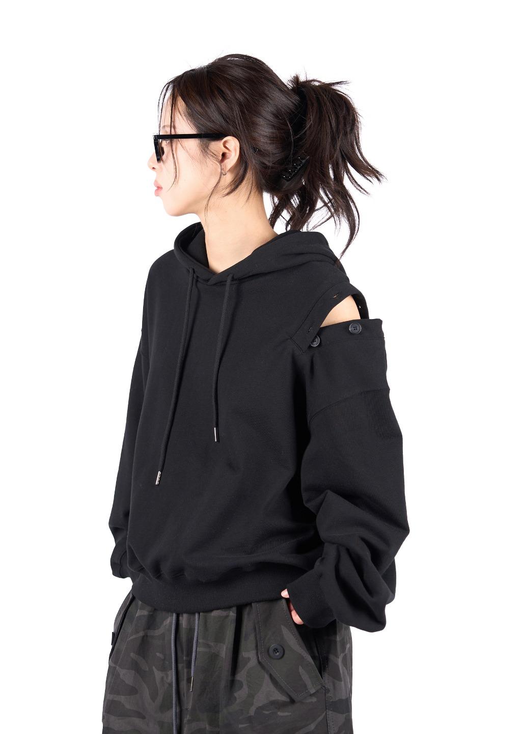 릿킴 SHOULDER BUTTON HOOD