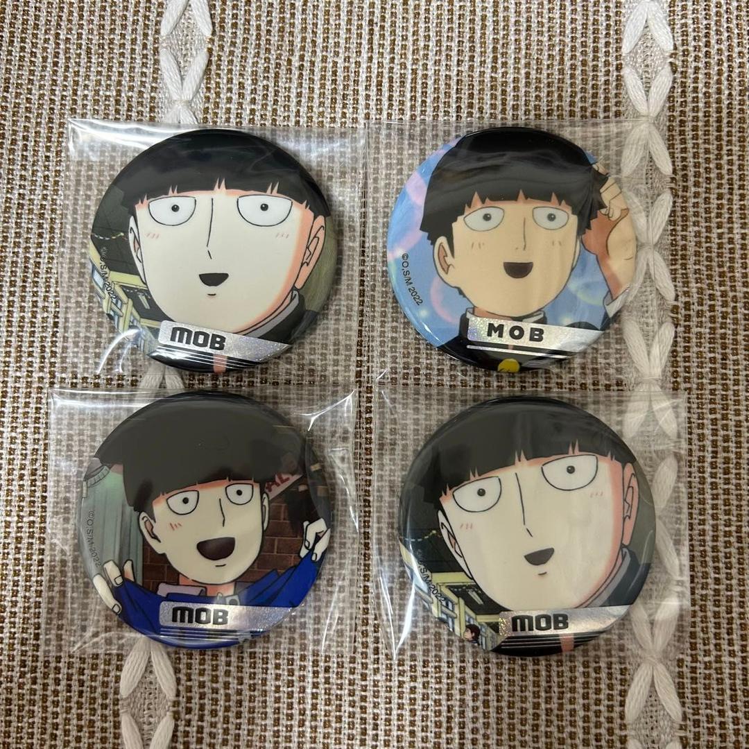 モブサイコ100 影山茂夫 缶バッジ セット