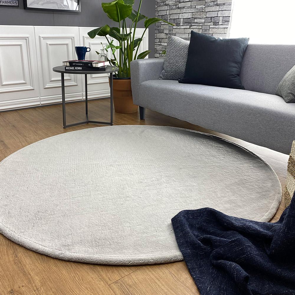 꼬모러그 슈크레 원형카페트 150x150 5color