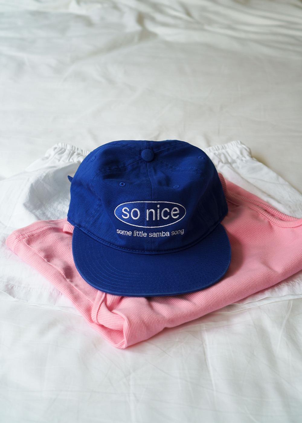 Washed so nice cap - BLUE