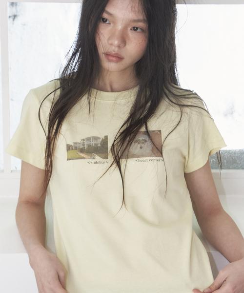 아워 베케이션 티셔츠 (butter)