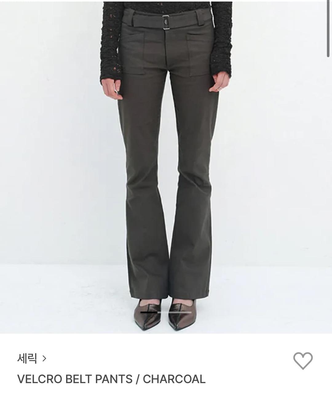 세릭 벨크로 벨트 팬츠 | 후루츠패밀리