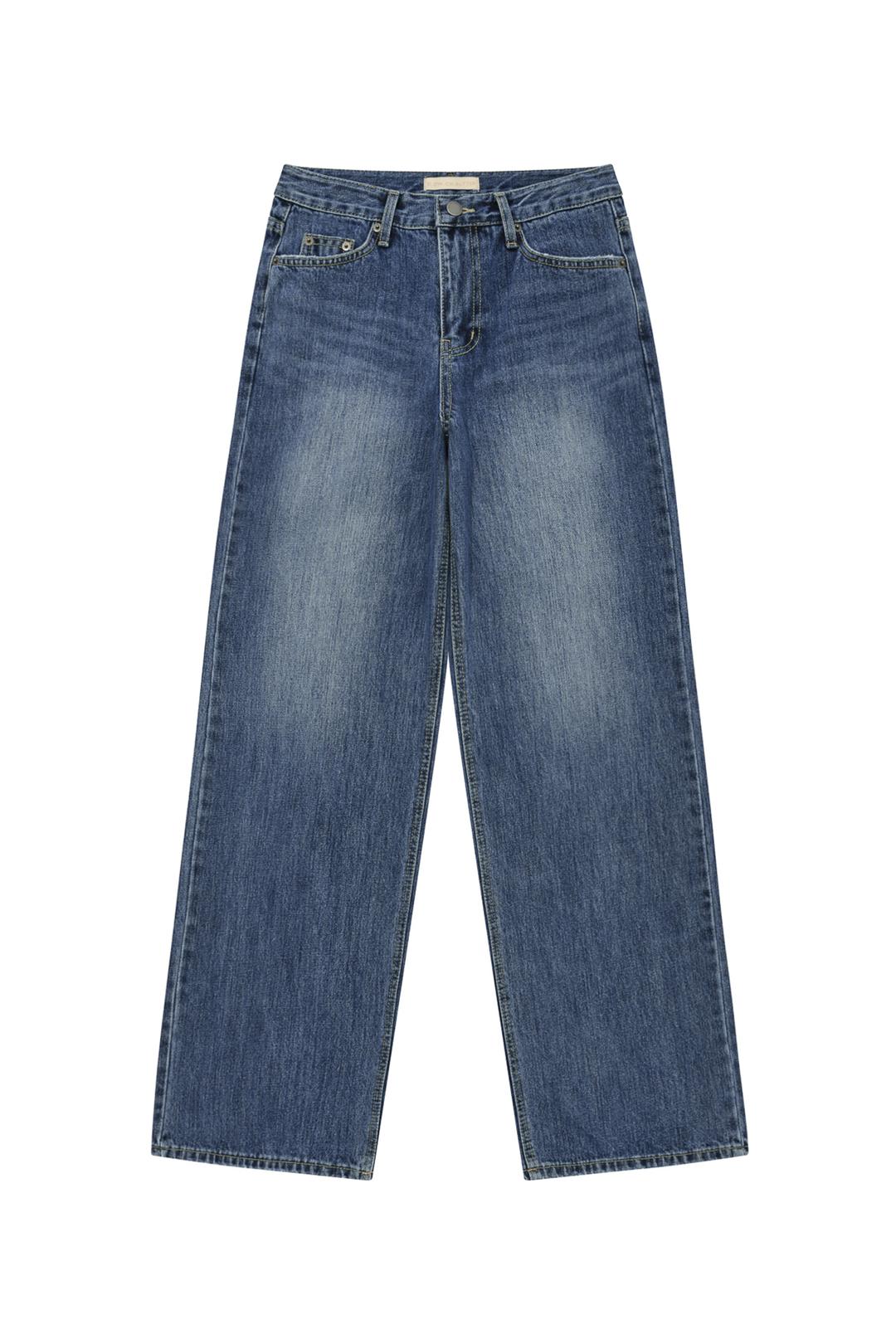 [SLOCO] Jane jean wide, classic blue (4size)