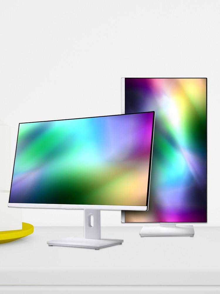 크로스오버 277FM100 27인치 IPS 화이트 게이밍 피봇 세로 컴퓨터 모니터