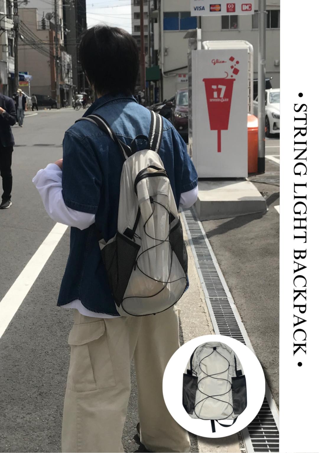 STRING LIGHT BACKPACK (3 color)