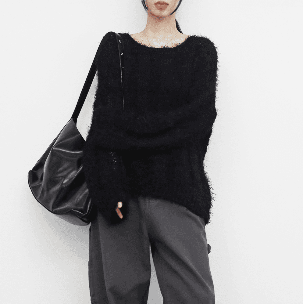 a miniature angora knitwear