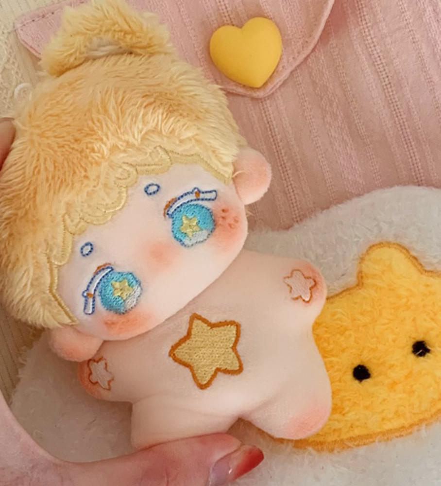 10cm 무속성 솜인형 노란 별