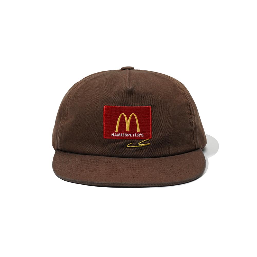 5-PANEL PACDONALD CAP - BROWN