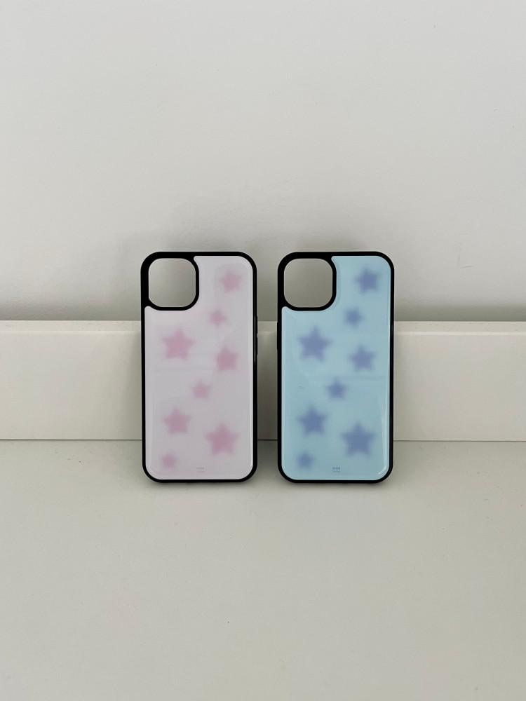 큰별 폰 케이스 자체제작 에폭시 범퍼 스트라이프 러블리 귀여운 아이폰 갤럭시 케이스