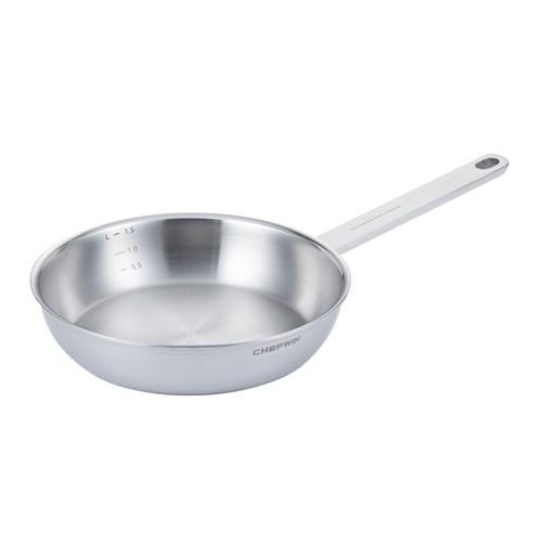 쉐프원 316 스테인레스 커퍼코어 3.5mm 통5중 후라이팬, 22cm, 1개 - 일반프라이팬 | 쿠팡