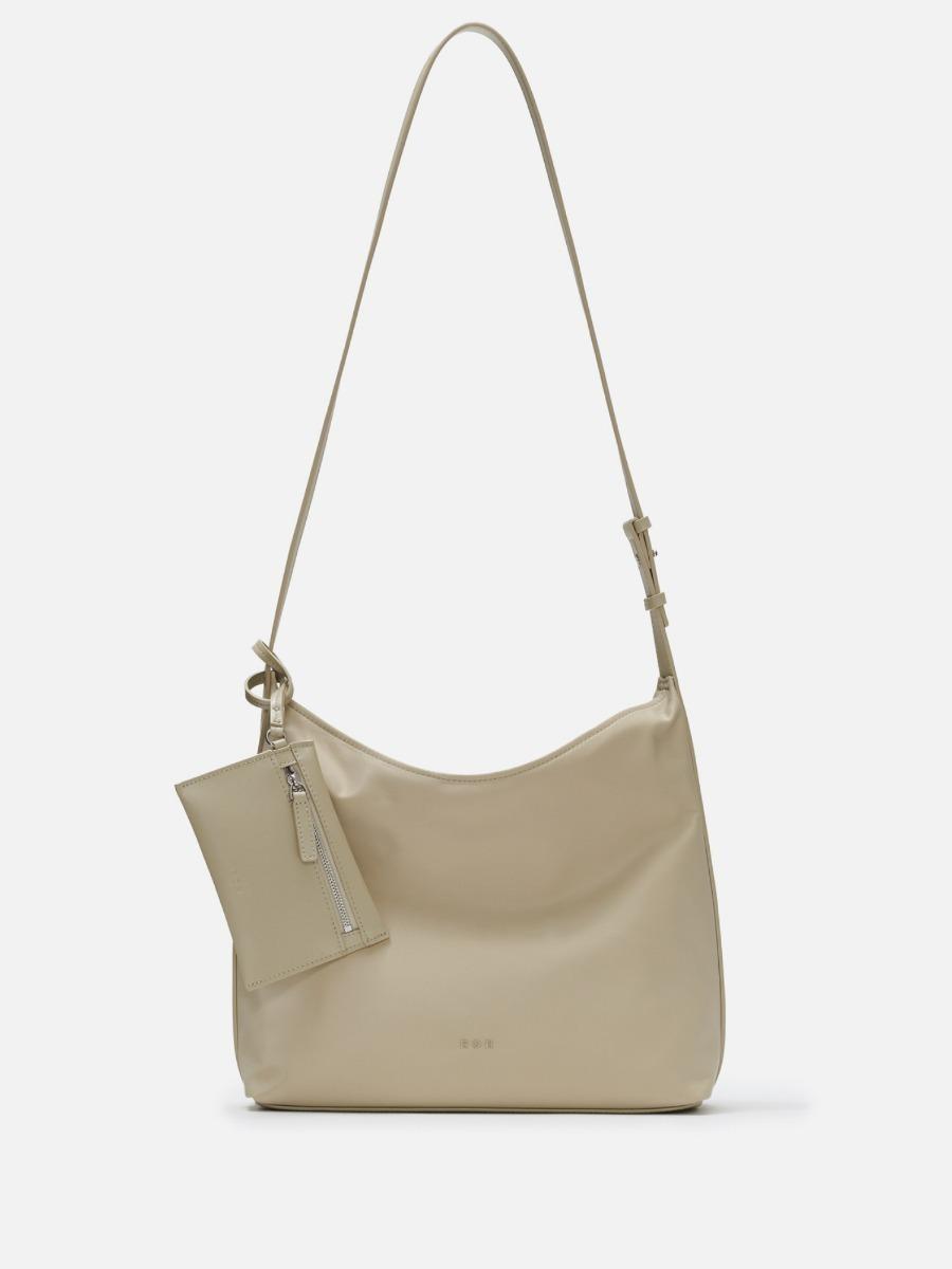 Pulpy crossbody bag Nylon Neutral oat