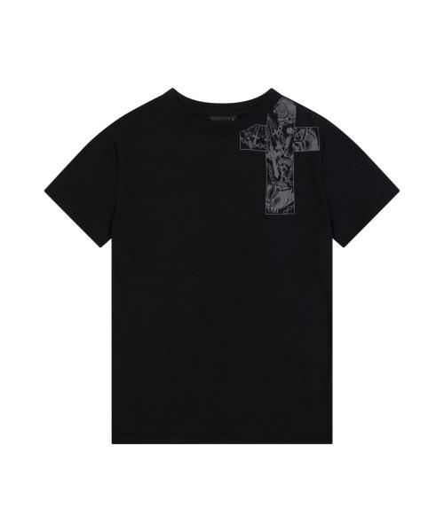 CROS2 Printed Half Top (Black)