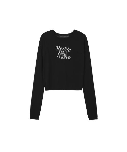 RAGLAN LONG SLEEVE KNIT - BLACK