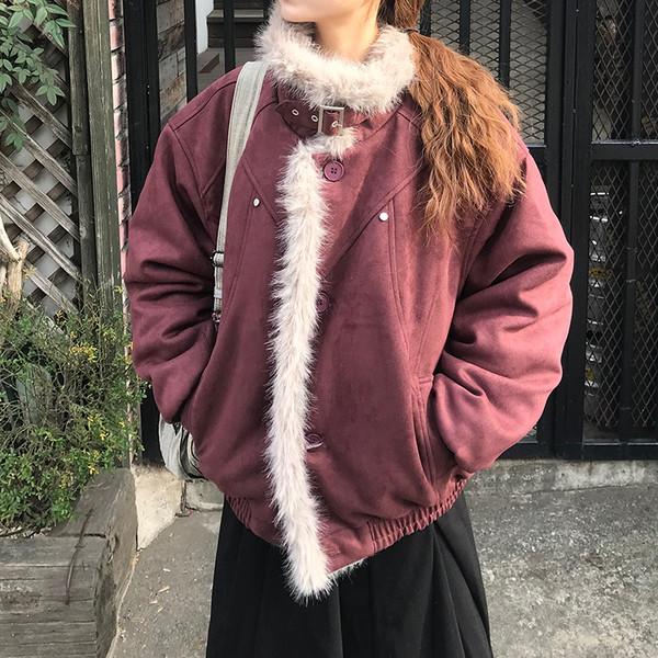 니와 퍼 패딩 자켓 ( niwa fur padding jacket )