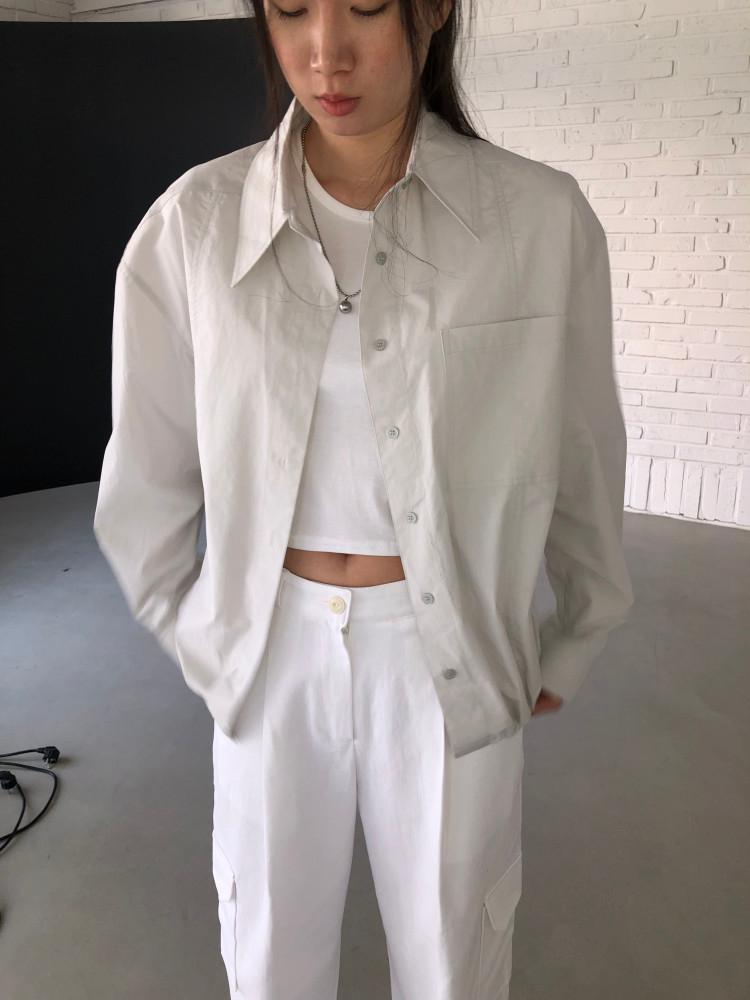 brick shirt 스트링 셔츠