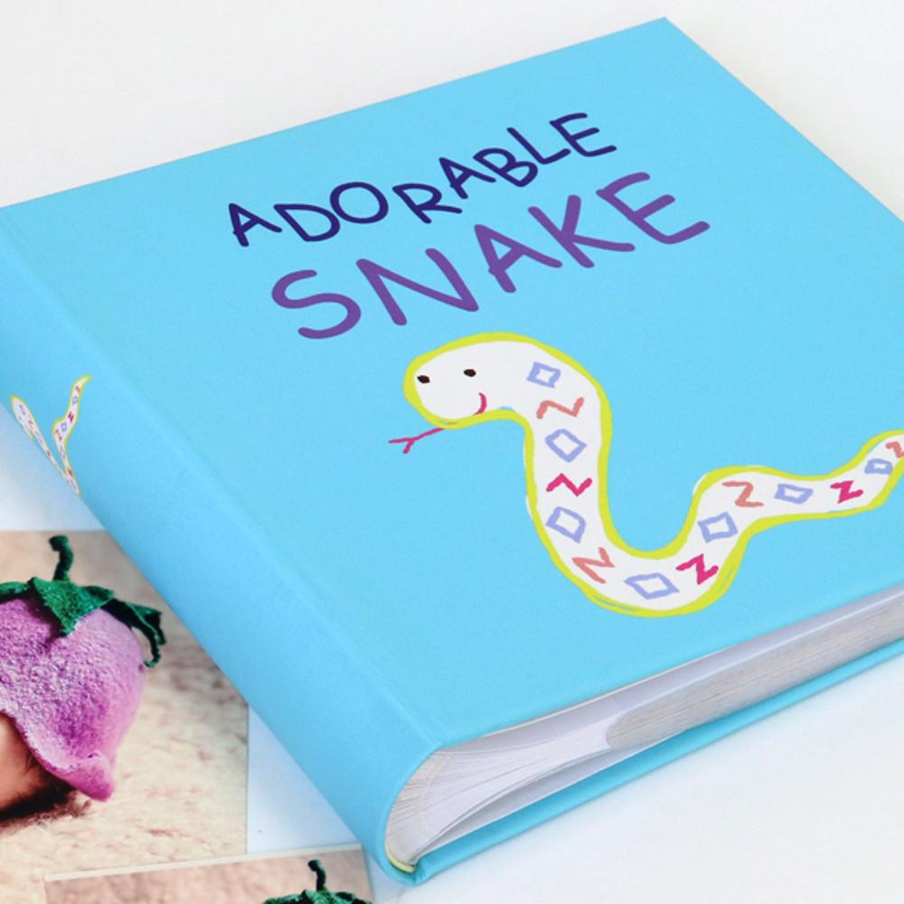 포켓식 포토앨범 12띠 뱀 4x6 사진앨범