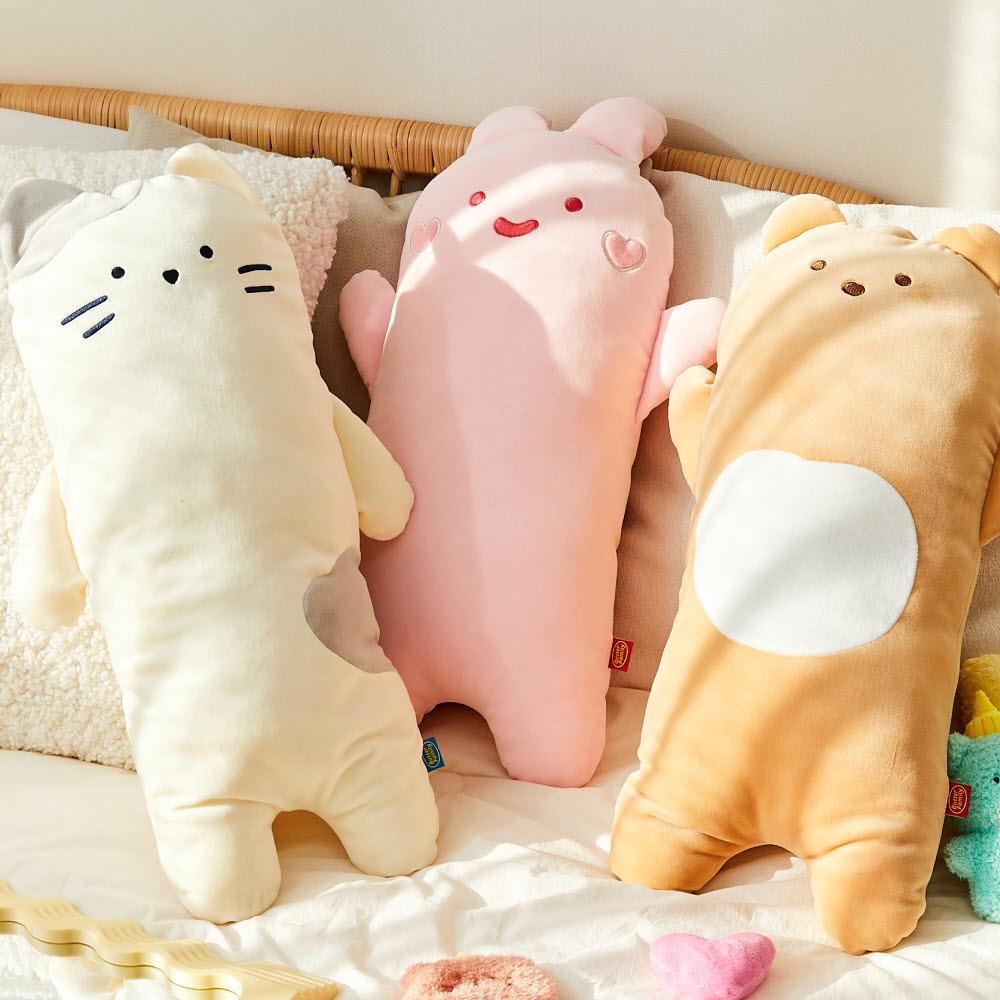 [버터샵] 롱쿠션 밀크캣/스크래빗/버터곰