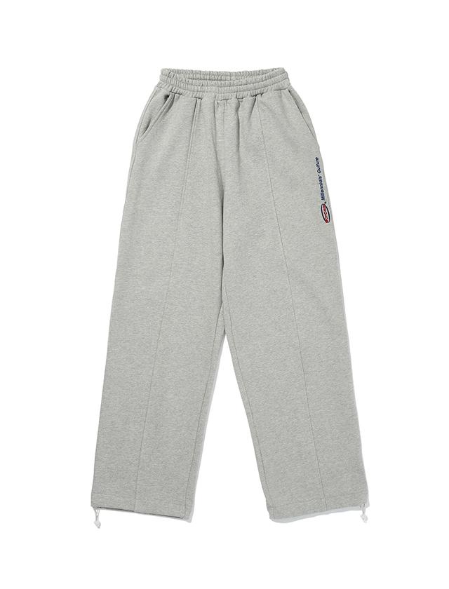 Pin wide sweatpants [grey]