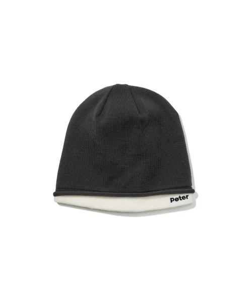 PETER LAYERED BEANIE - GRAY