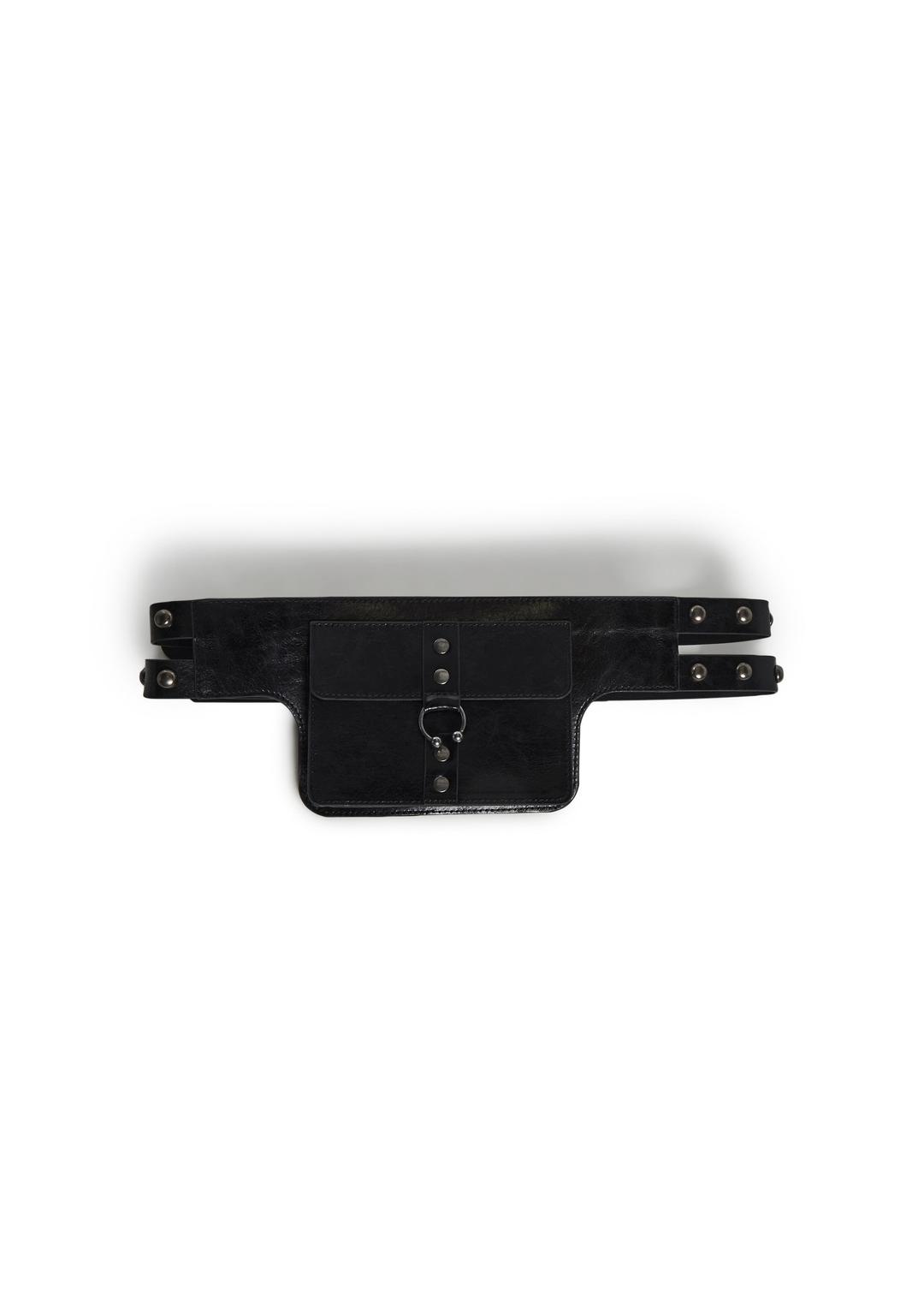 Reckless Cool Cargo Belt - BLACK / ONE SIZE
