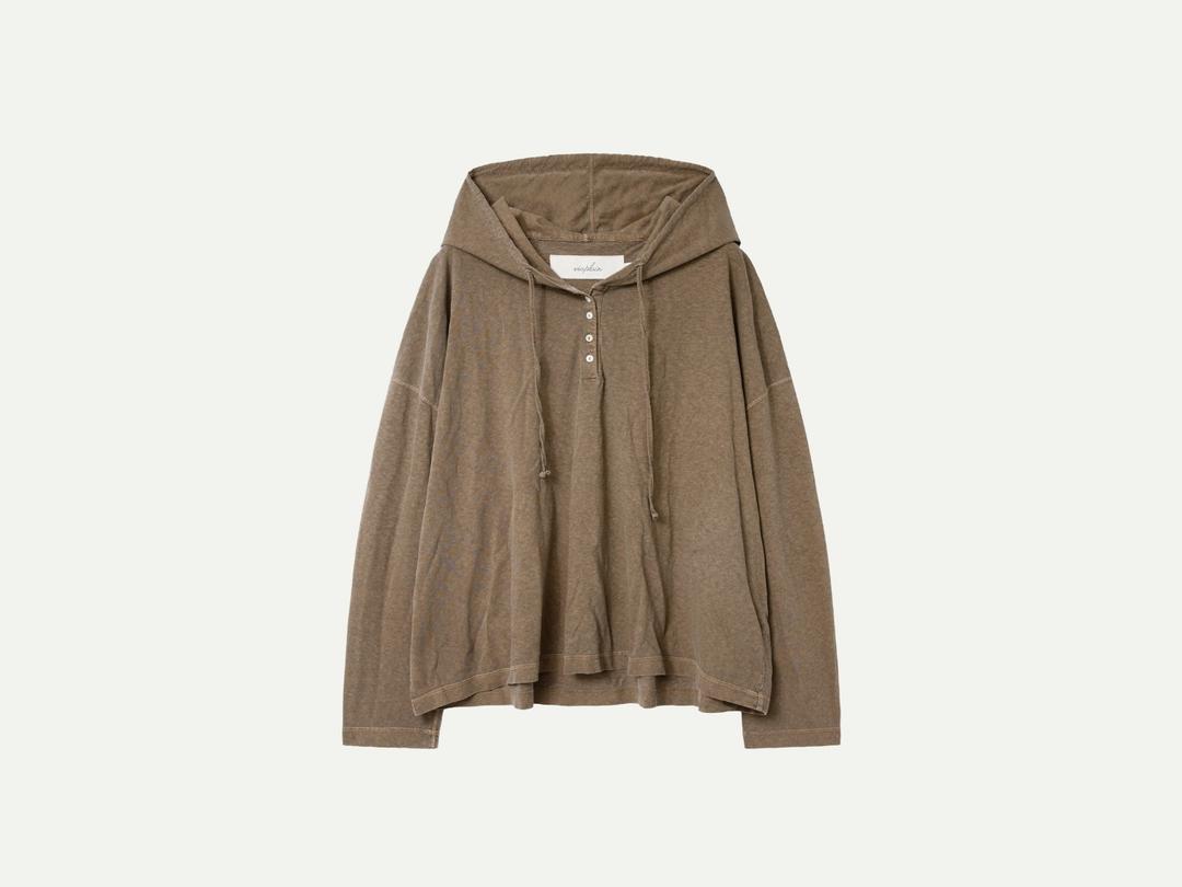 Via Rico hoodie T-shirt (Brown)