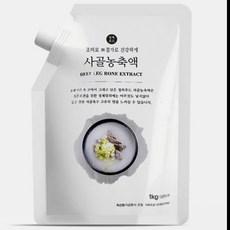 청록푸드 사골농축액 엑기스 1kg 육수
