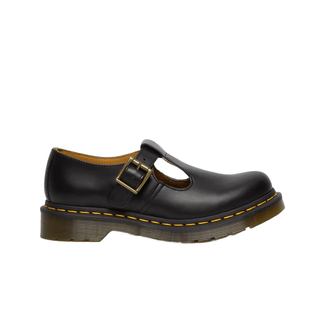 (W) Dr. Martens Polley Smooth Black