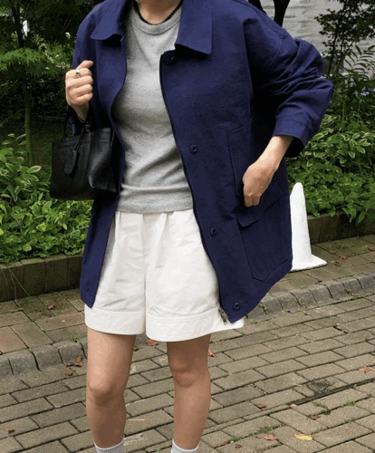 [당일배송] 멜버른 블루 워크자켓