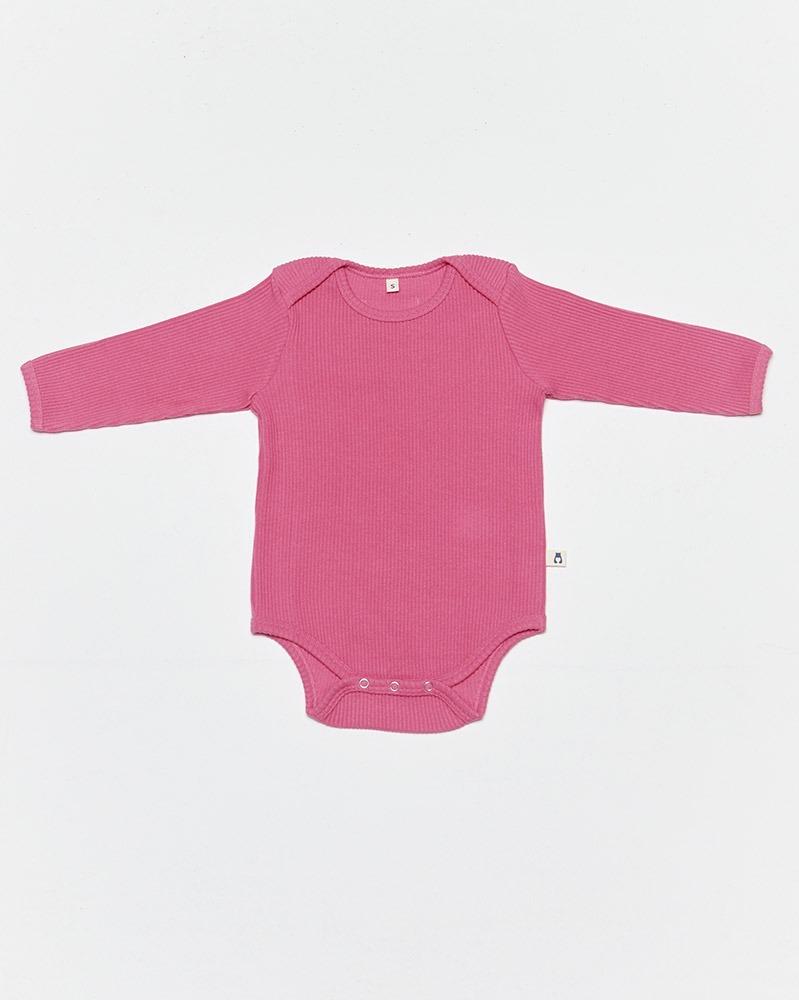 Long sleeve bodysuit - pink