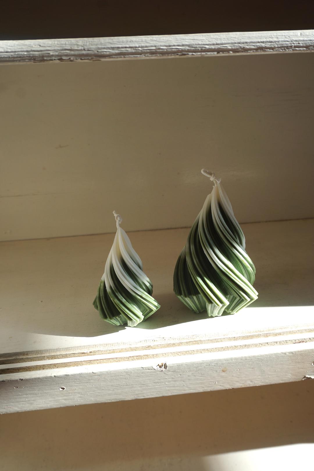 TWIST TREE CANDLE - 2 SIZE