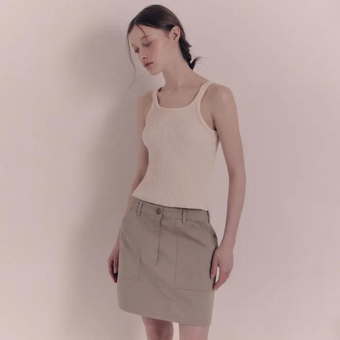 Sam mini skirt (Light gray)