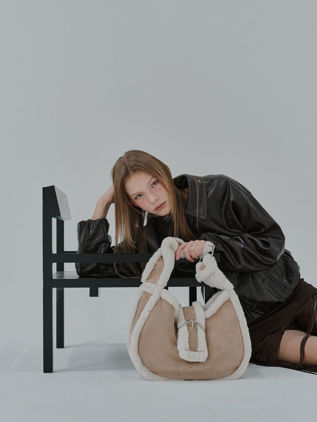 [NEW ARRIVAL]LUNA BAG_BEIGE