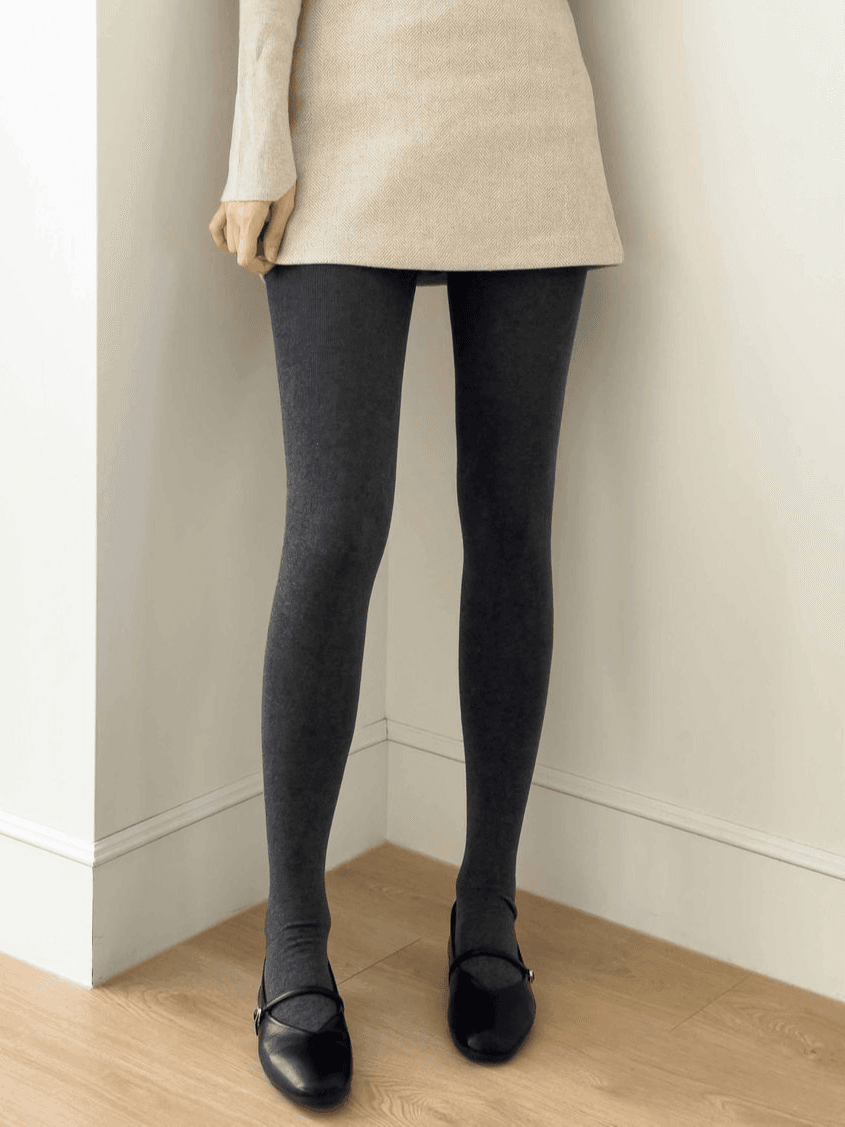 에이프릴21 ⚡주문폭주🔥 국산 면스타킹 무지 봄 가을 팬티스타킹 여자 타이즈(7color)