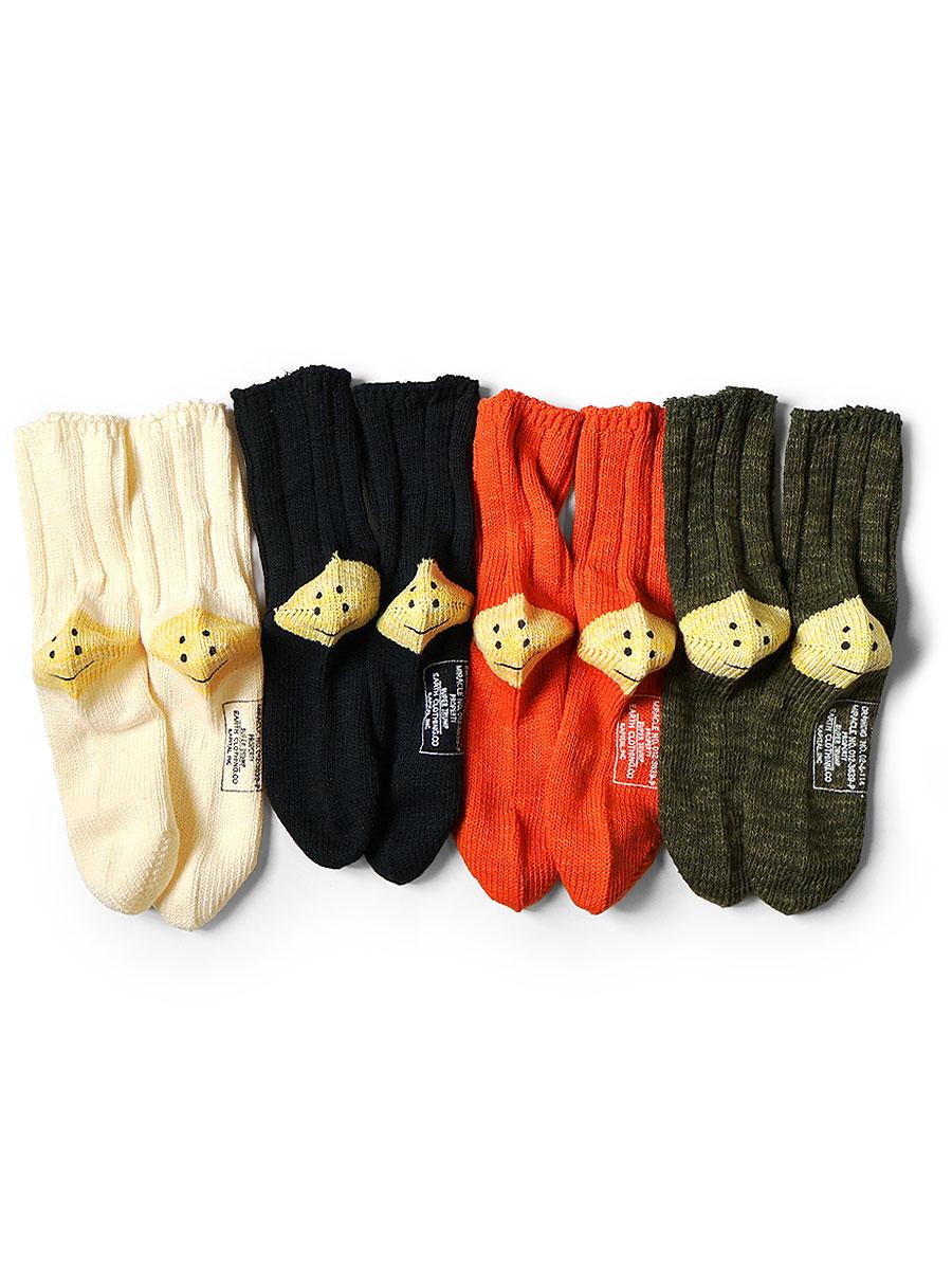 56本 MA-1 RAINBOWY HAPPY HEEL ソックス