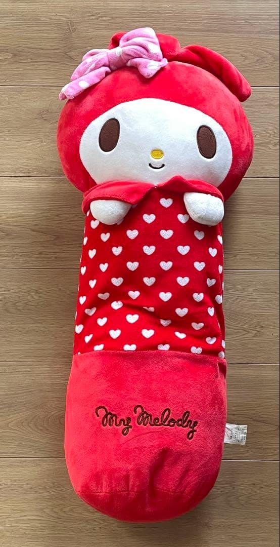 マイメロディ ハート模様抱き枕 クッション マイメロ レトロ