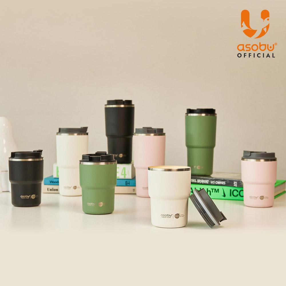 캐나다 아소부 세라믹코팅 스텐 보온보냉 퓨라믹 텀블러 커피익스프레스 360ml,픽미업 650ml