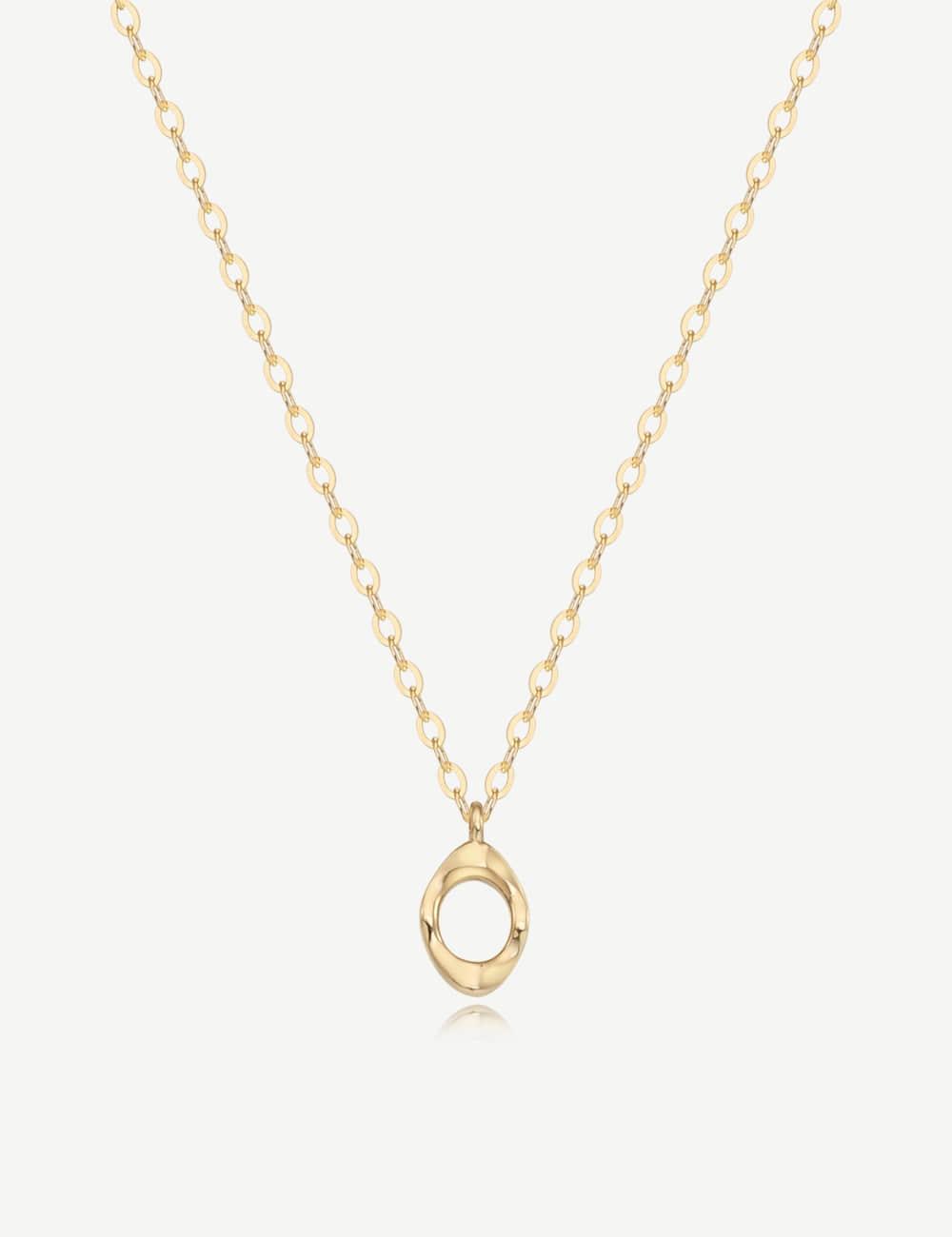 14k Mini flow necklace