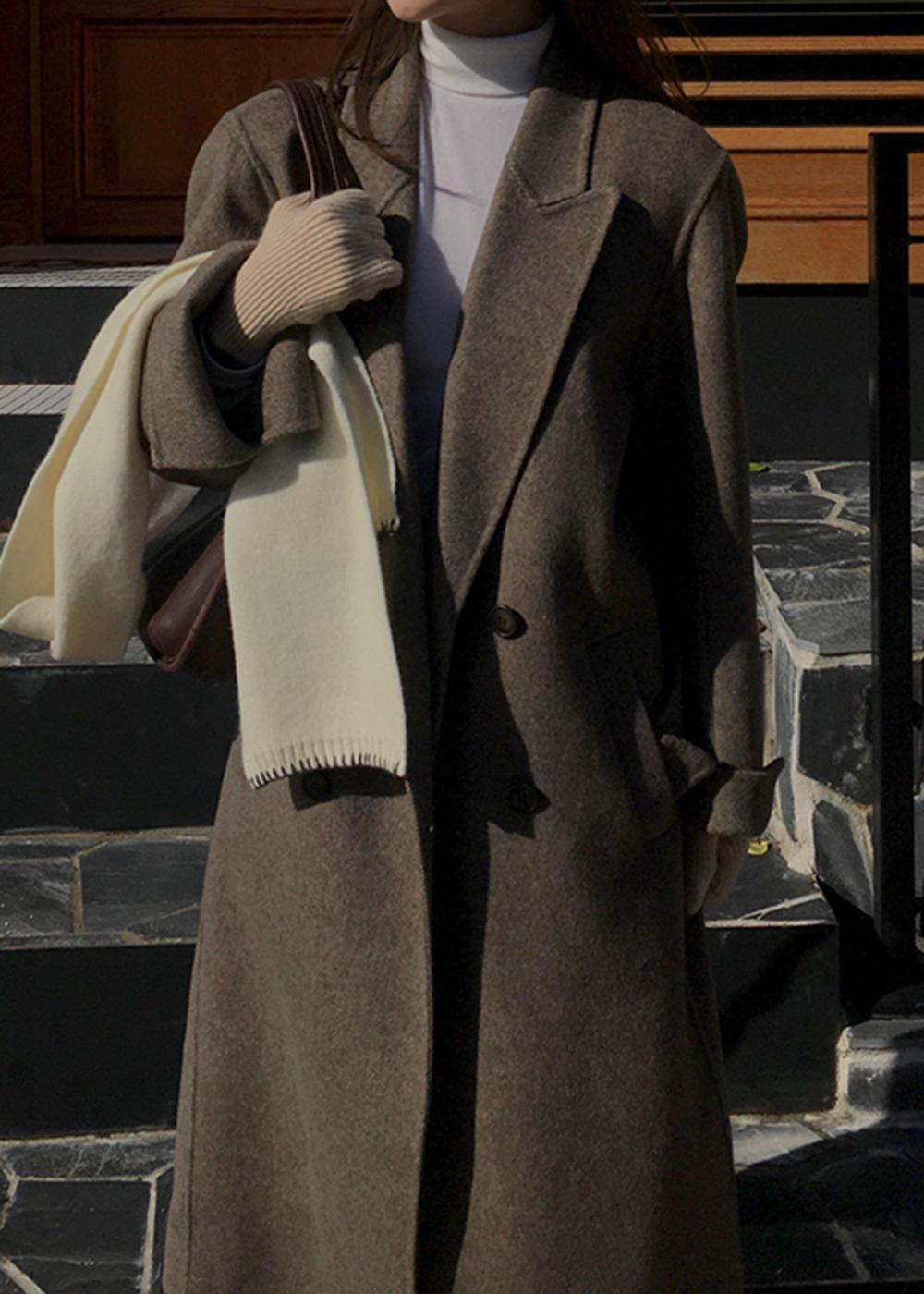 w mac coat / herringbone