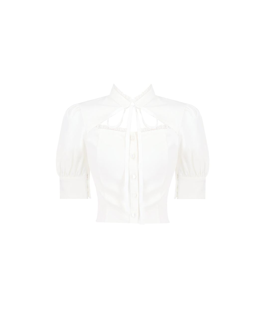 [Exclusive] Bell ribbon blouse